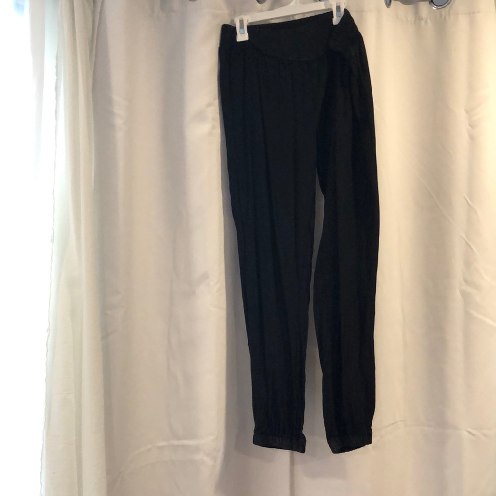 Black flowy pants